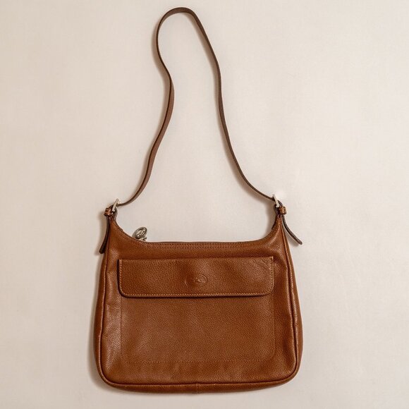 Longchamp Handbags - ~ FIRM PRICE ~ 
VINTAGE LONGCHAMP Camel Colored Leather Crossbody